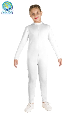 TUTA TINTA UNITA BIANCA BAMBINA